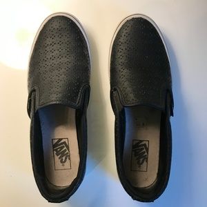 Black Vans Size 8